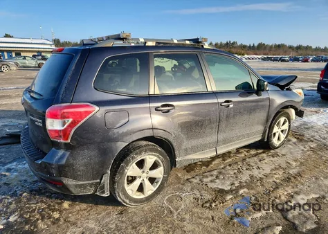 2016 Subaru Forester 2.5I Premium from USA, damaged, VIN JF2SJADC4GH439098